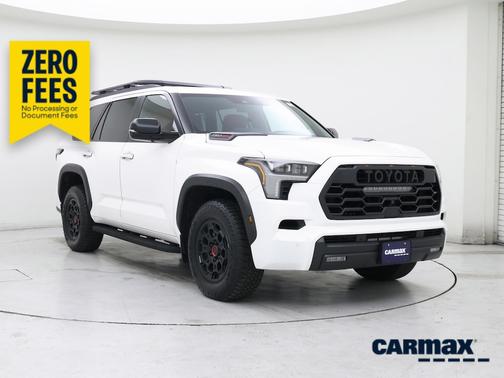 White 2025 Toyota Sequoia TRD Pro