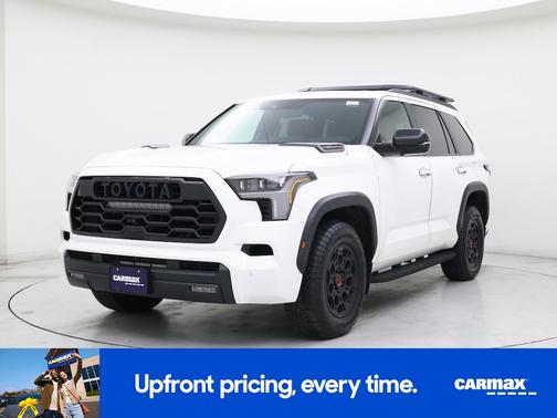 White 2025 Toyota Sequoia TRD Pro