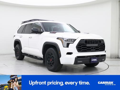 White 2025 Toyota Sequoia TRD Pro