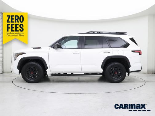 White 2025 Toyota Sequoia TRD Pro