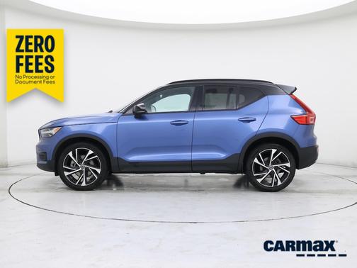 Blue 2021 Volvo XC40 T5 R-Design