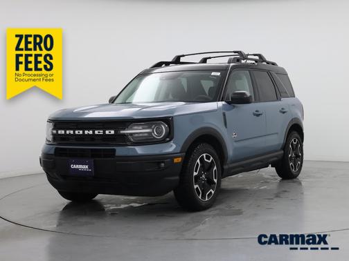 Blue 2022 Ford Bronco Sport Outer Banks