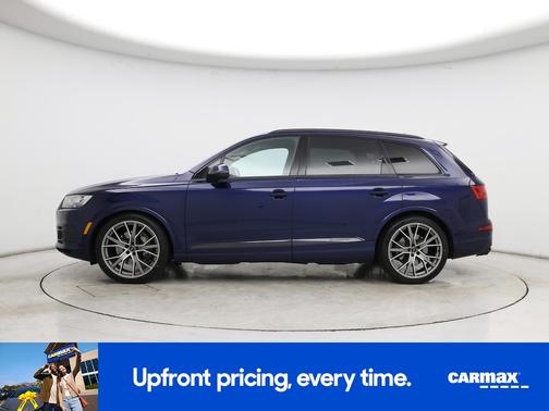 Blue 2019 Audi Q7 Prestige