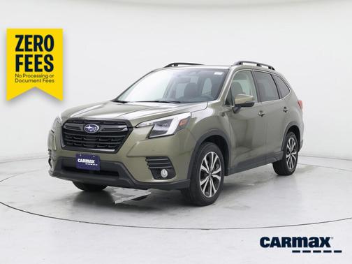 Green 2023 Subaru Forester Limited