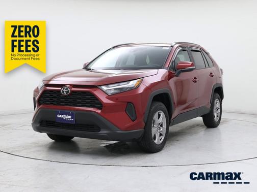Burgundy 2023 Toyota RAV4 XLE
