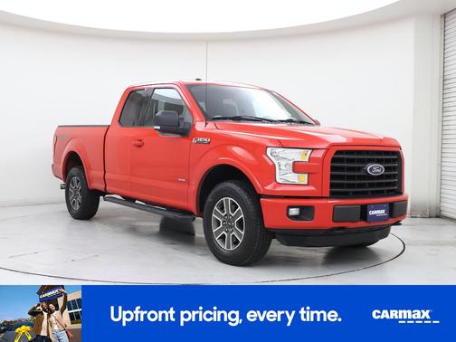 Red 2016 Ford F-150 XLT