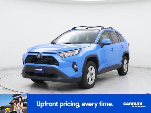 Blue 2019 Toyota RAV4 XLE