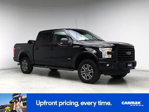 Black 2016 Ford F-150 XLT