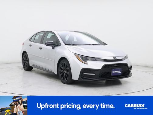 Silver 2020 Toyota Corolla SE Night Shade