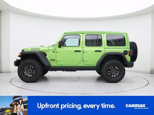 Green 2025 Jeep Wrangler Willy's
