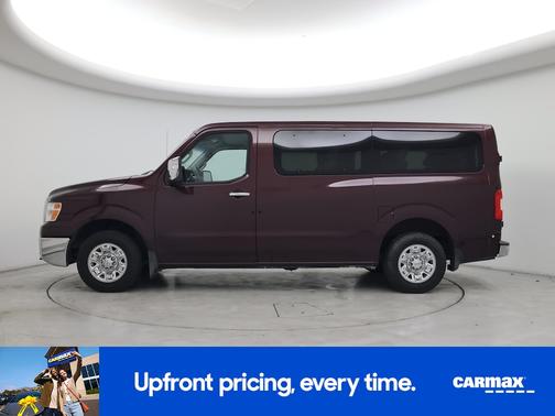Burgundy 2015 Nissan NV Passenger NV3500 HD SL