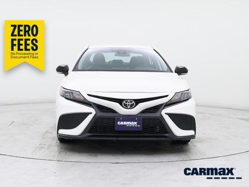 White 2024 Toyota Camry SE Night Shade