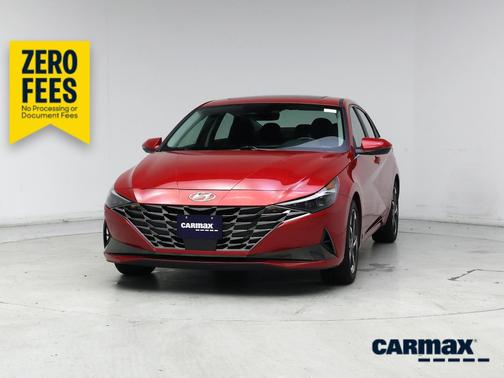Red 2021 Hyundai ELANTRA Limited