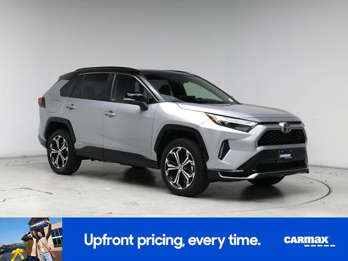 Silver 2025 Toyota RAV4 Plug-In Hybrid XSE