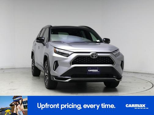 Silver 2025 Toyota RAV4 Plug-In Hybrid XSE