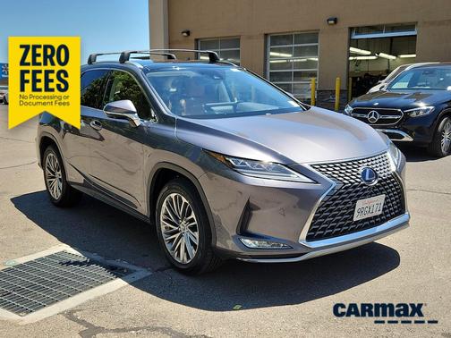 Silver 2021 Lexus RX 450h