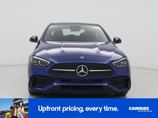 Blue 2022 Mercedes-Benz C-Class