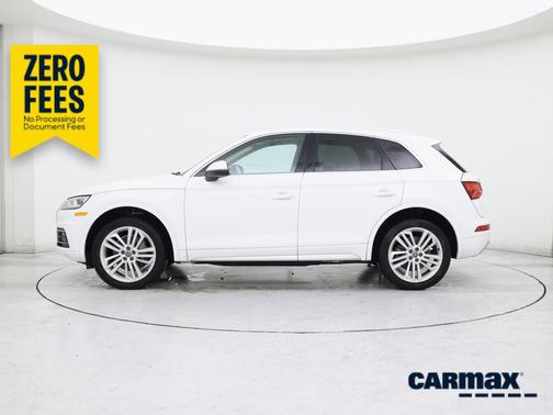 White 2018 Audi Q5 Premium Plus