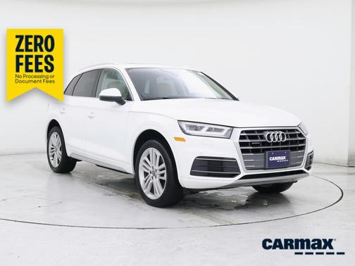 White 2018 Audi Q5 Premium Plus