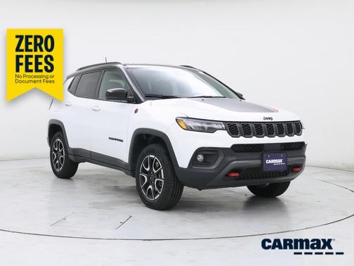 White 2025 Jeep Compass Trailhawk
