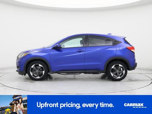 Blue 2018 Honda HR-V EX