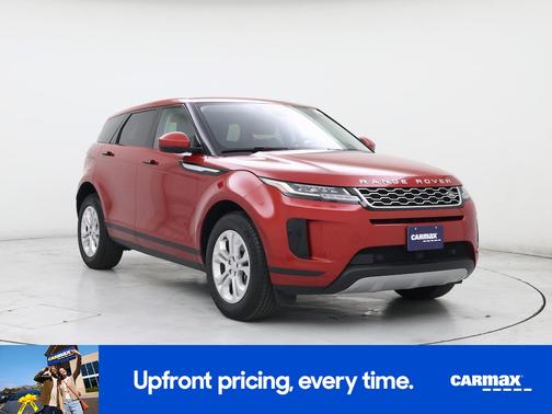 Red 2022 Land Rover Range Rover Evoque S