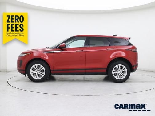 Red 2022 Land Rover Range Rover Evoque S