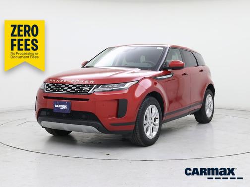 Red 2022 Land Rover Range Rover Evoque S