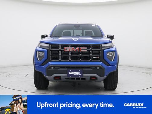 Blue 2023 GMC Canyon AT4
