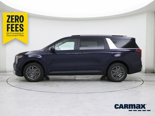 Blue 2026 Kia Carnival Hybrid EX