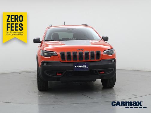 Orange 2021 Jeep Cherokee Trailhawk