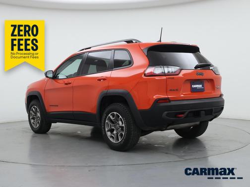 Orange 2021 Jeep Cherokee Trailhawk