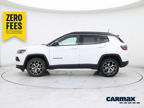 White 2025 Jeep Compass Limited