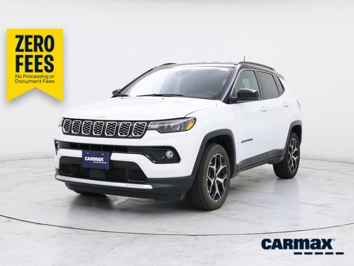 White 2025 Jeep Compass Limited