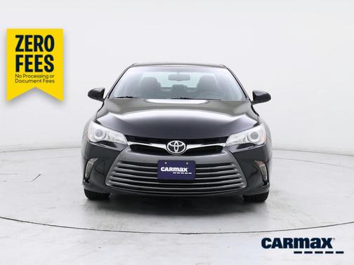Black 2017 Toyota Camry XLE