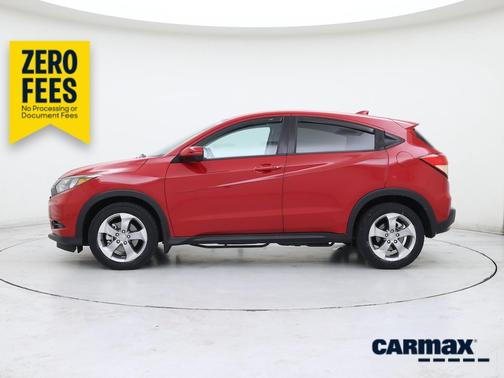 Red 2016 Honda HR-V EX