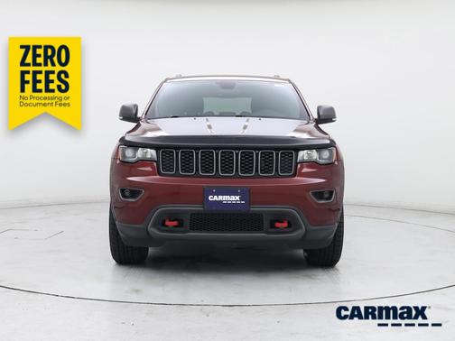 Burgundy 2017 Jeep Grand Cherokee Trailhawk
