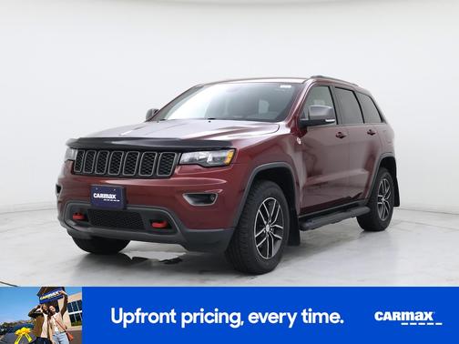 Burgundy 2017 Jeep Grand Cherokee Trailhawk