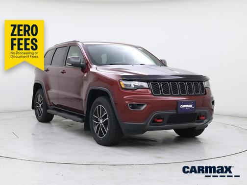 Burgundy 2017 Jeep Grand Cherokee Trailhawk