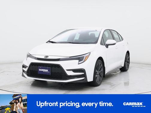 White 2025 Toyota Corolla SE