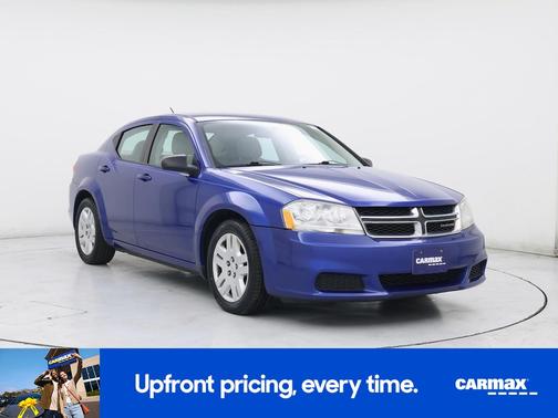 Blue 2014 Dodge Avenger SE