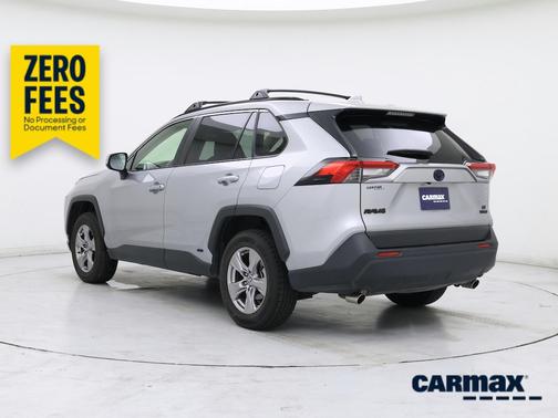 Silver 2022 Toyota RAV4 Hybrid LE
