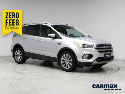 Silver 2017 Ford Escape Titanium