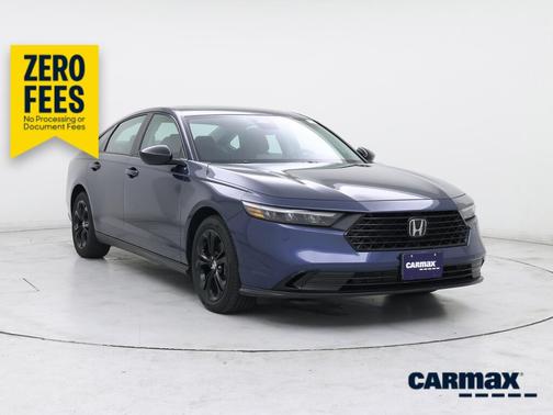 Blue 2025 Honda Accord SE