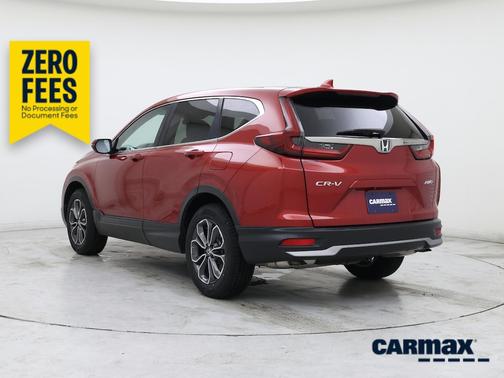 Red 2020 Honda CR-V EX