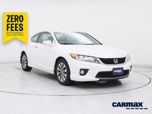 White 2015 Honda Accord EX-L