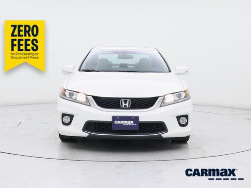 White 2015 Honda Accord EX-L