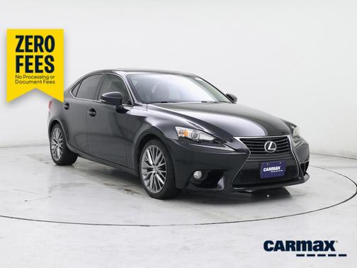 Black 2014 Lexus IS 250
