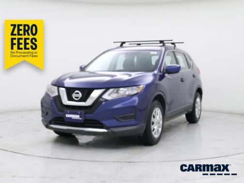 Blue 2017 Nissan Rogue SV