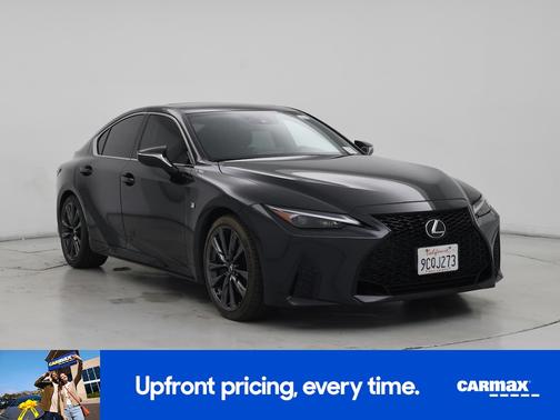 Black 2022 Lexus IS 350 F-Sport